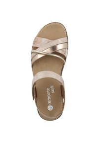 Remonte Wedge sandals - pink/rose gold/copper