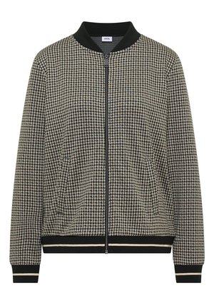 Cecil, LIGHTWEIGHT BLOUSON IN A HOUNDSTOOTH PRINT - Blouson Bomber - raw khaki