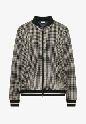 Cecil, LIGHTWEIGHT BLOUSON IN A HOUNDSTOOTH PRINT - Bomber Jacket - raw khaki