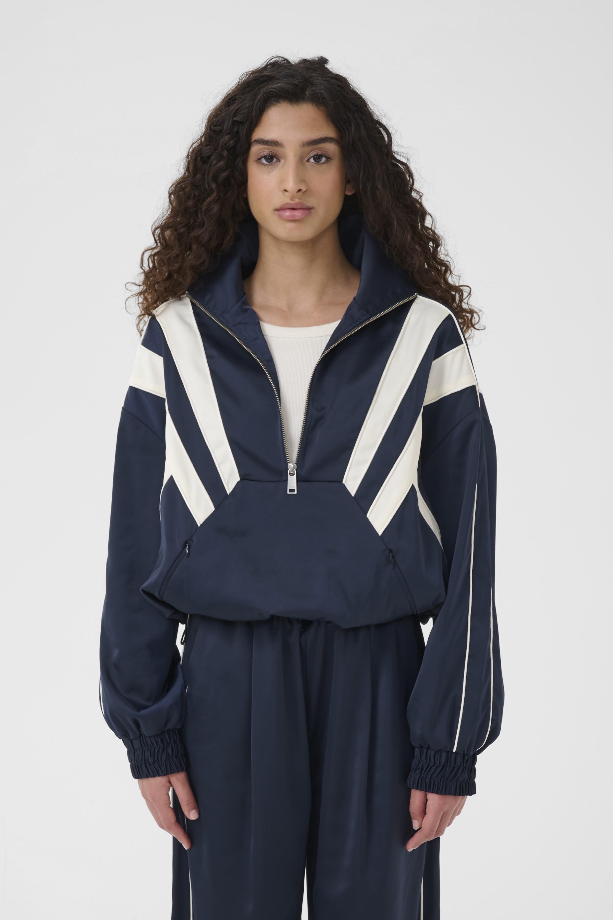 bieRce302SKA Shirt Jacket スカシャツvibeca Gestuz BICCA ANORAK - Summer jacket - sky captain/dark blue