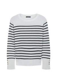 GIROCOLLO  - Long sleeved top - var bianco lana