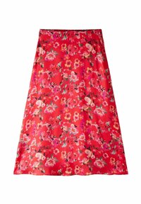 STOCKH LM Studio VALENTINA SATIN FLORAL - A-linjainen hame - red flower