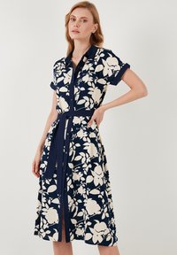 Unausgewählt, ecru dark blue