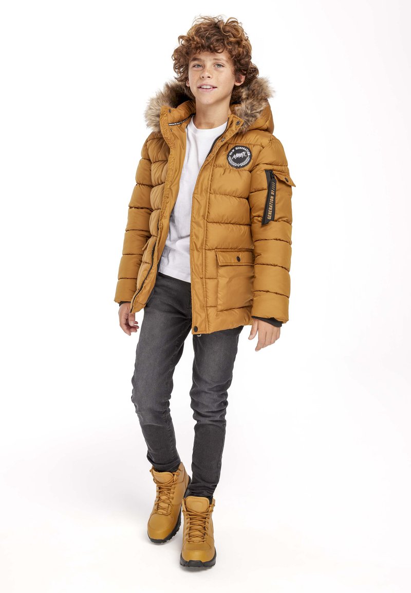 MINOTI PADDED PUFFER - Ziemas jaka - gold black