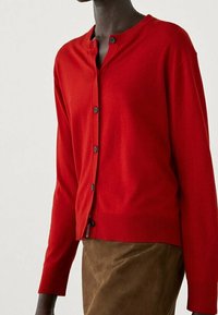 Massimo Dutti Neuletakki - red