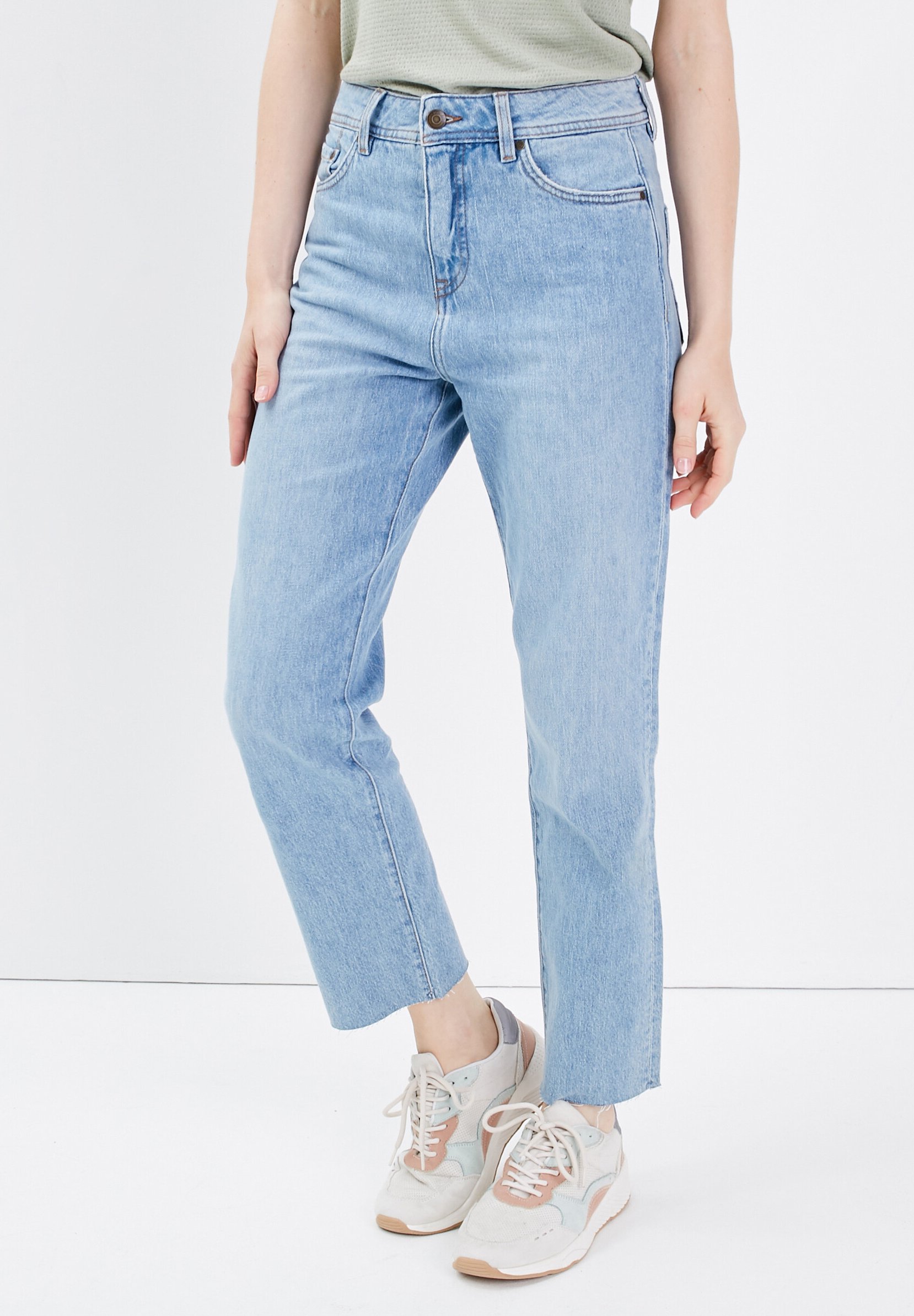 BONOBO Jeans Jeans a sigaretta - denim bleach/denim délavé - Zalando.it