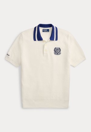 Polo Ralph Lauren WIMBLEDON COTTON POLO SWEATER - Polo - classic oxford white