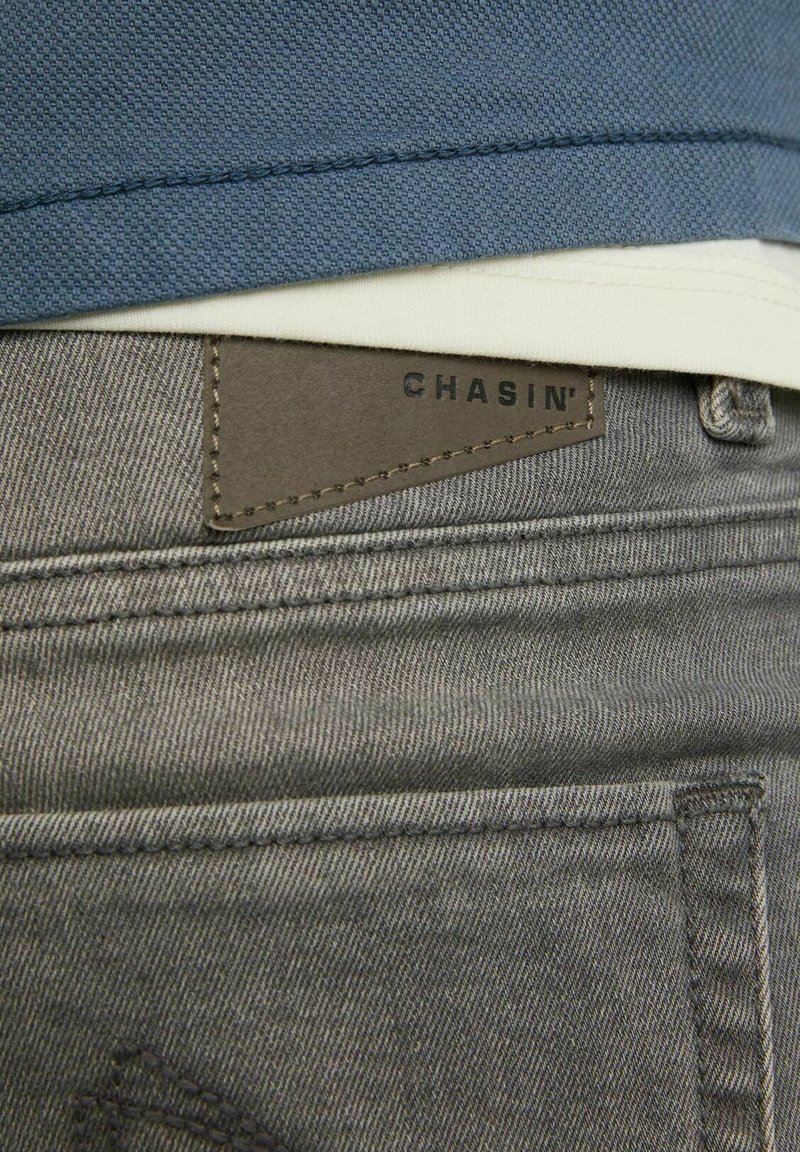 Herren Skinny Fit | CHASIN' CARTER GARETH Jeans Straight Leg grey/grau - YW93021 Herren Skinny Fit | CHASIN' CARTER GARETH Jeans Straight Leg grey/grau - YW93021