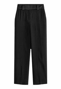 Next TEXTURED STRAIGHT TUX - Bukser - black