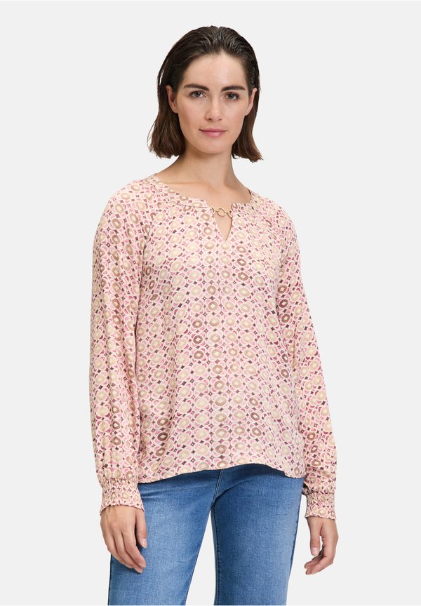 CASUAL MIT MUSTER - Bluse