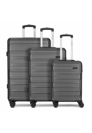 NEW YORK 2.0 SET 3-TEILIG - Luggage set - black metallic