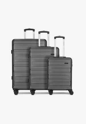 NEW YORK 2.0 SET 3-TEILIG - Kofferset - black metallic