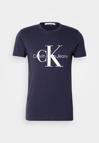 CORE MONOGRAM SLIM TEE - T-shirt con stampa - night sky