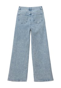 s.Oliver REGULAR FIT / SUPER HIGH RISE / WIDE LEG - Flared Jeans - blau