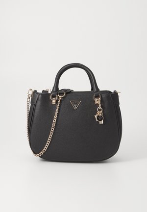 FEDORA SHOULDER SATCHEL - Handtas - black