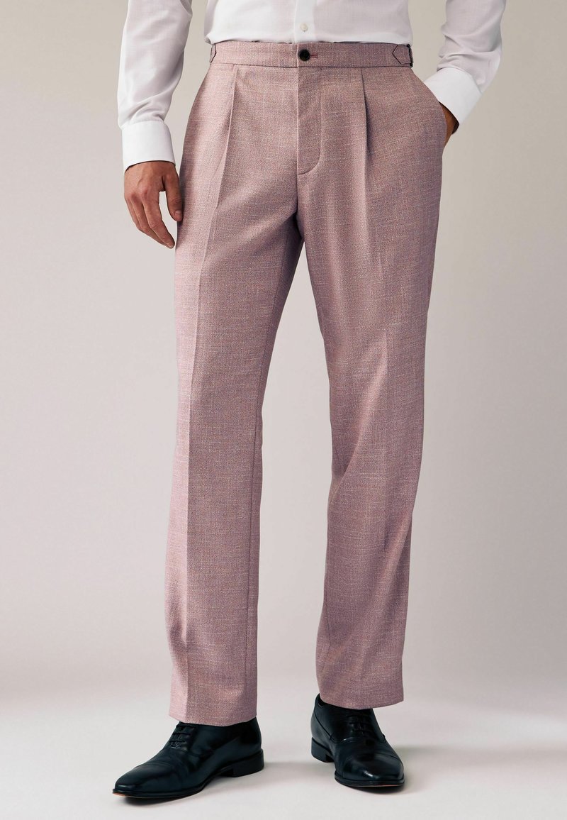 Next TEXTURED SIDE ADJUSTER REGULAR FIT - Housut - pink
