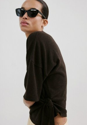 Mango, Pullover - chocolat