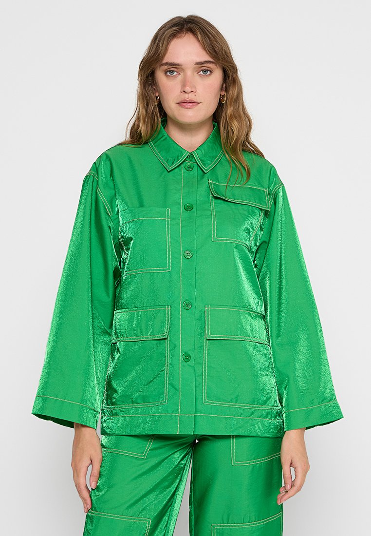 Stella Nova Lichte jas groen