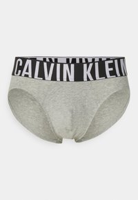 Calvin Klein Underwear HIP BRIEF 3 PACK INTENSE POWER COTTON - Fecskék - black/grey heather/white