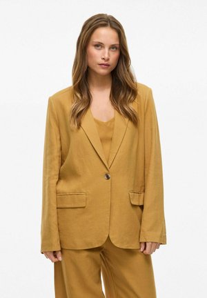 VILA JOLANDA OFFENER - Manteau court - wood thrush