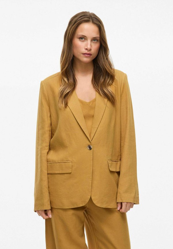 JOLANDA OFFENER - Kurzmantel - wood thrush