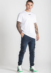 Gianni Kavanagh RAW BEAR TEE - Majica kratkih rukava s printom - white