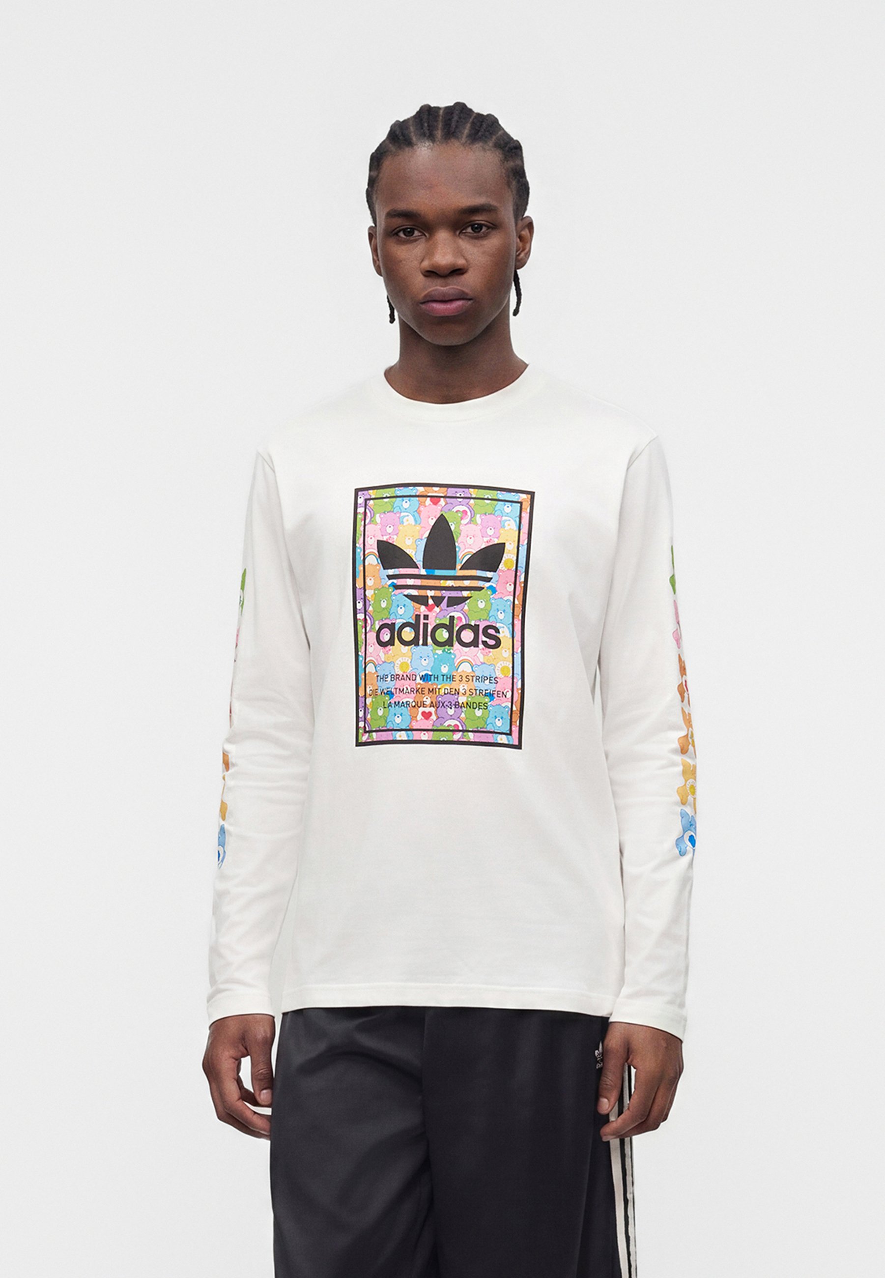 adidas Originals CARE BEAR UNISEX - Longsleeve - white/wit