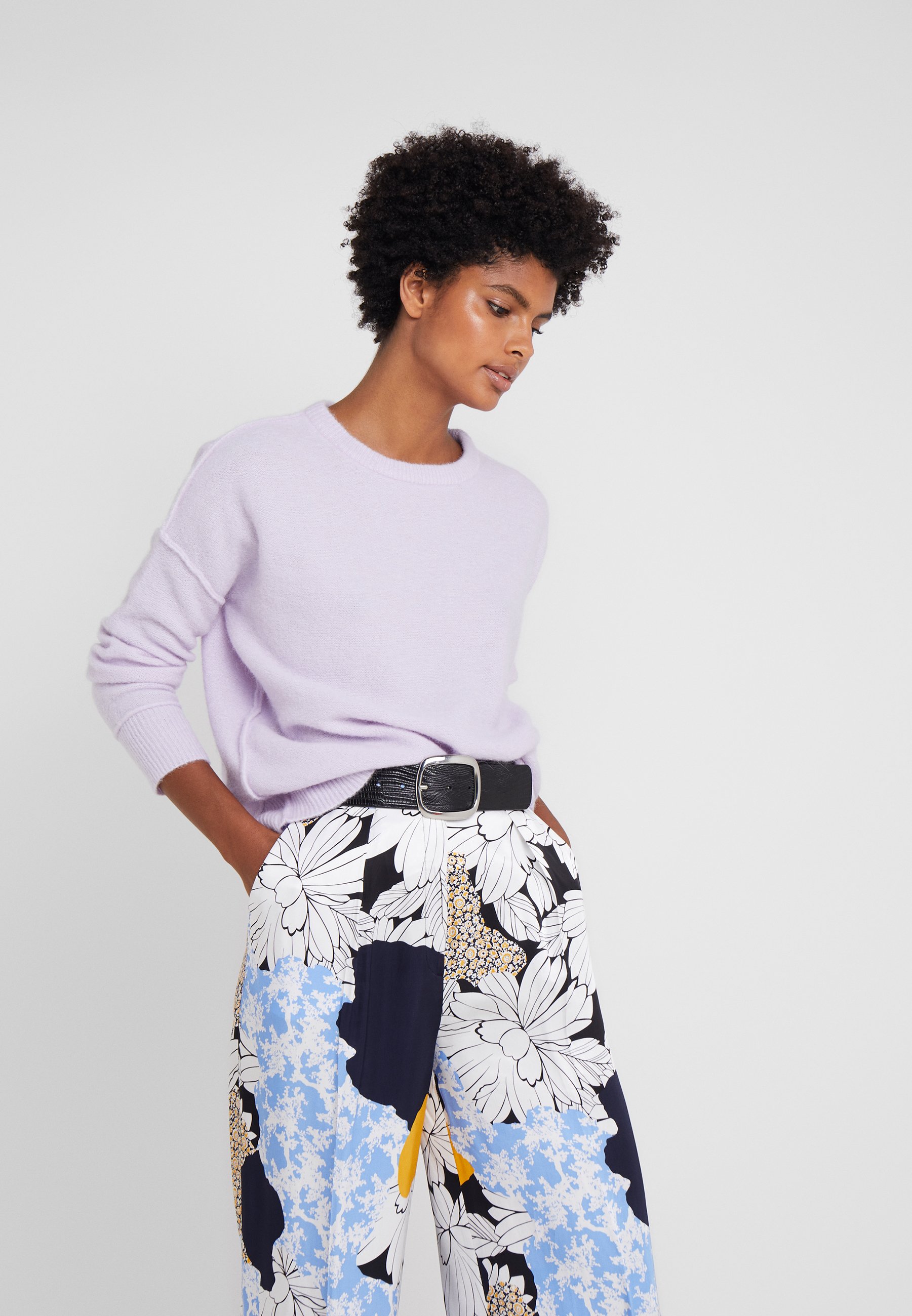 By Malene Birger Biagio Jumper Cool Lavendar Lilac Zalando Ie