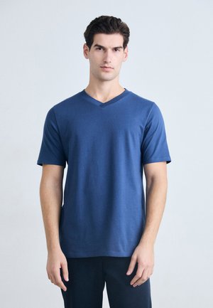 V AUSSCHNITT - Maglia del pigiama - royal