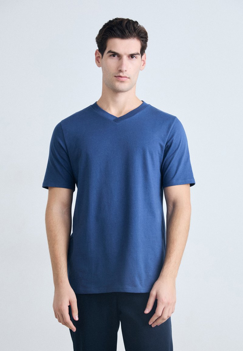 Schiesser V AUSSCHNITT - Pyžamový top - royal