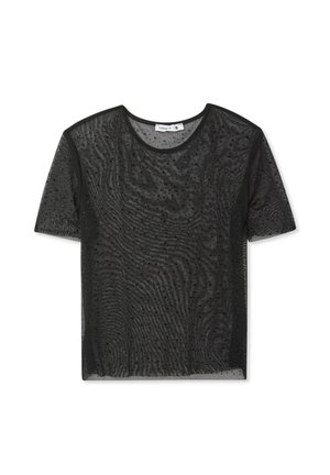 Terranova, WITH ALL-OVER RHINESTONES - Camicetta - nero