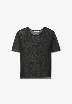 Terranova, WITH ALL-OVER RHINESTONES - Camicetta - nero