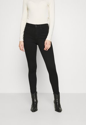 American Eagle HIGH RISE DREAM - Jeggings - proper black