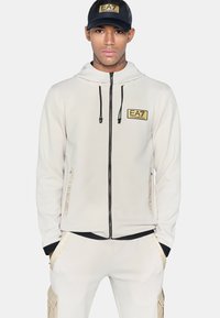 EA7 Emporio Armani GOLD LABEL  - Outdoorové nohavice - beige