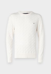 CLASSIC CABLE CREW NECK - Pullover - ivory petal