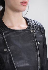 Goosecraft Leren jas - black