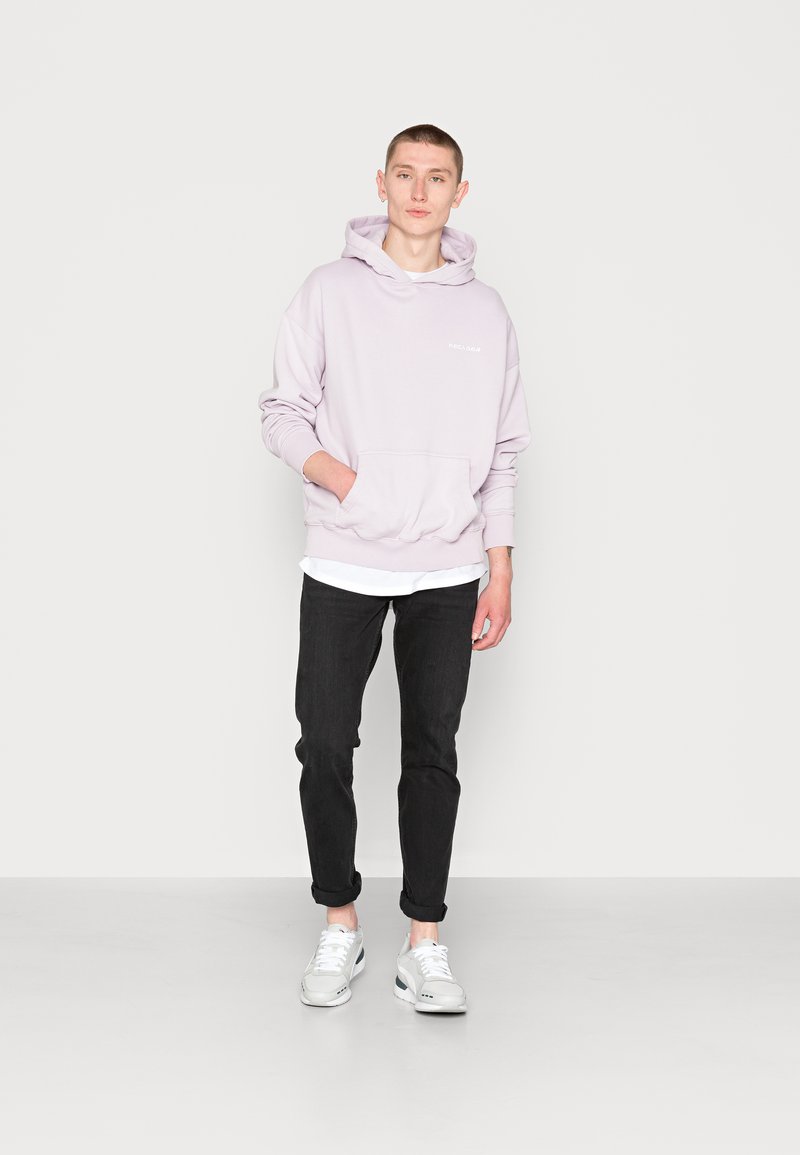 Pegador LOGO OVERSIZED - Sweatshirt com capuz - washed purple paste