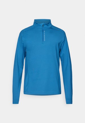 J.LINDEBERG Sports MATHIAS ZIP MID LAYER - Long sleeved top - dark blue