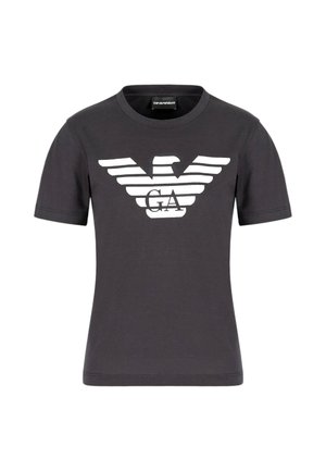 T-shirt con stampa - blue black denim