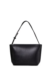 EMBOSSED LOGO SMALL TOTE - Borsa a mano - ck black