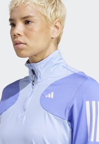 adidas Performance OTR B CB HZIP - Majica z dolgimi rokavi - blue spark semi  blue
