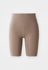 ZENVY 8IN SHORT - Leggingek - mink brown black