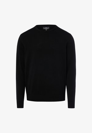 Nils Sundström, NILS SUNDSTRÖM STRICKPULLOVER - Strickpullover - schwarz