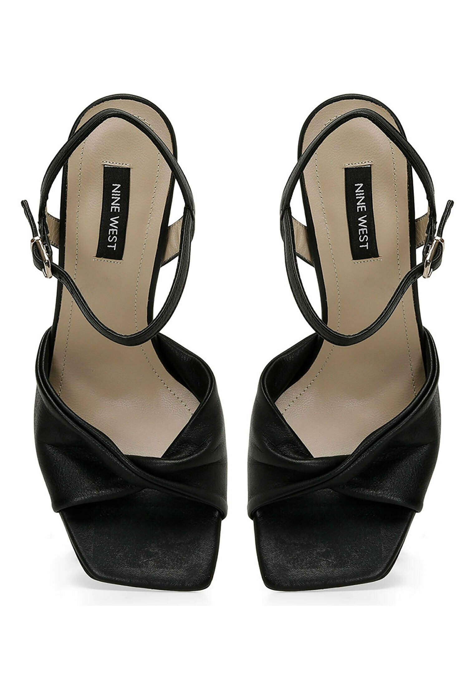 Nine West - Sandały na obcasie/czarny - Zalando.pl