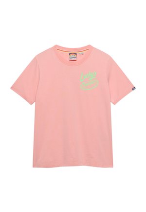 Superdry & Co, SUPERDRY - T-shirt imprimé - peach amber pink
