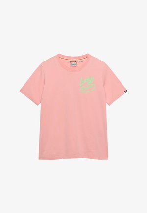 Superdry & Co, SUPERDRY - T-shirt imprimé - peach amber pink