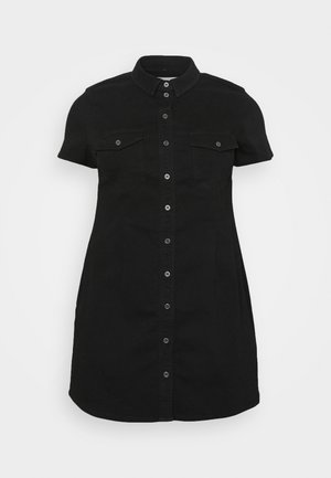 Jeansklänning - black denim
