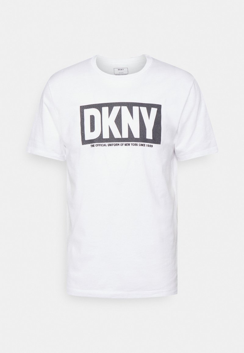 DKNY INSIDE THE BOX TEE TShirt print white/weiß Zalando.at