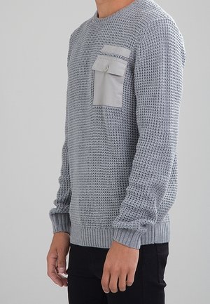 Neule - mottled grey