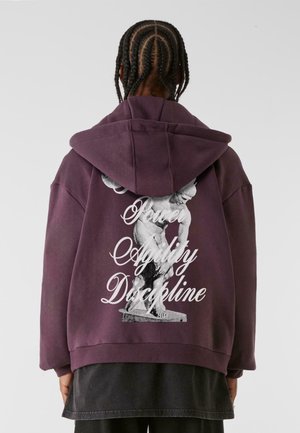 HOODY - DISCIPLINE DYNASTY - Sudadera con cremallera - plumpurple